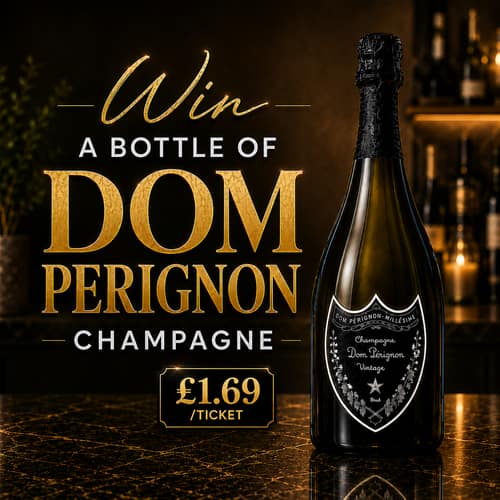 Win a Luminous Bottle of Dom Perignon Champagne