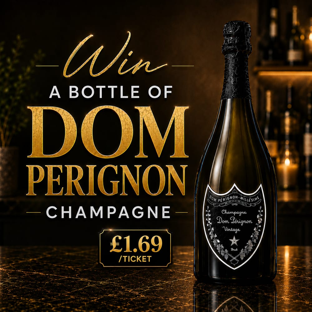 Win a Luminous Bottle of Dom Perignon Champagne