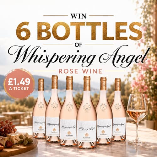 WIN 6 BOTTLES OF WHISPERING ANGEL ROSE WINE