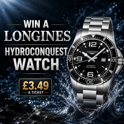 WIN A NEW LONGINES HYDROCONQUEST WATCH