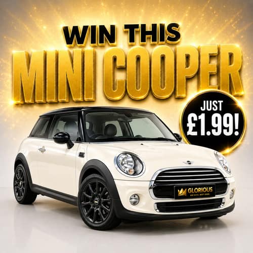 Win this 2015 Mini Cooper for just £1.99