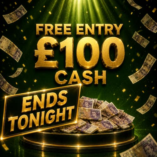 Win £100 Cash - Completely FREE to Enter