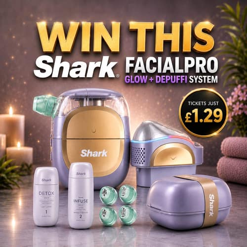 WIN THIS SHARK FACIALPRO GLOW + DEPUFFI SYSTEM