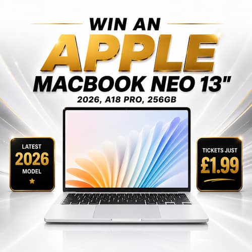 WIN AN APPLE MACBOOK NEO 13" 2026, A18 PRO, 256GB