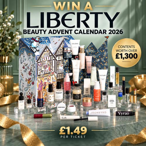 WIN A LIBERTY LONDON BEAUTY ADVENT CALENDAR 2026