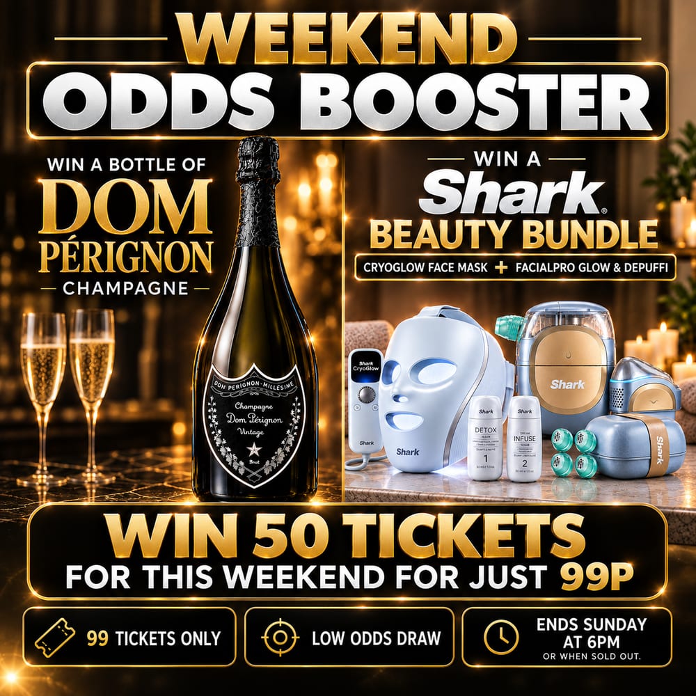 99P WEEKEND ODDS BOOSTER - DOM PERIGNON + SHARK BUNDLE