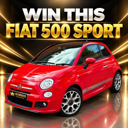 WIN THIS STUNNING FIAT 500 SPORT