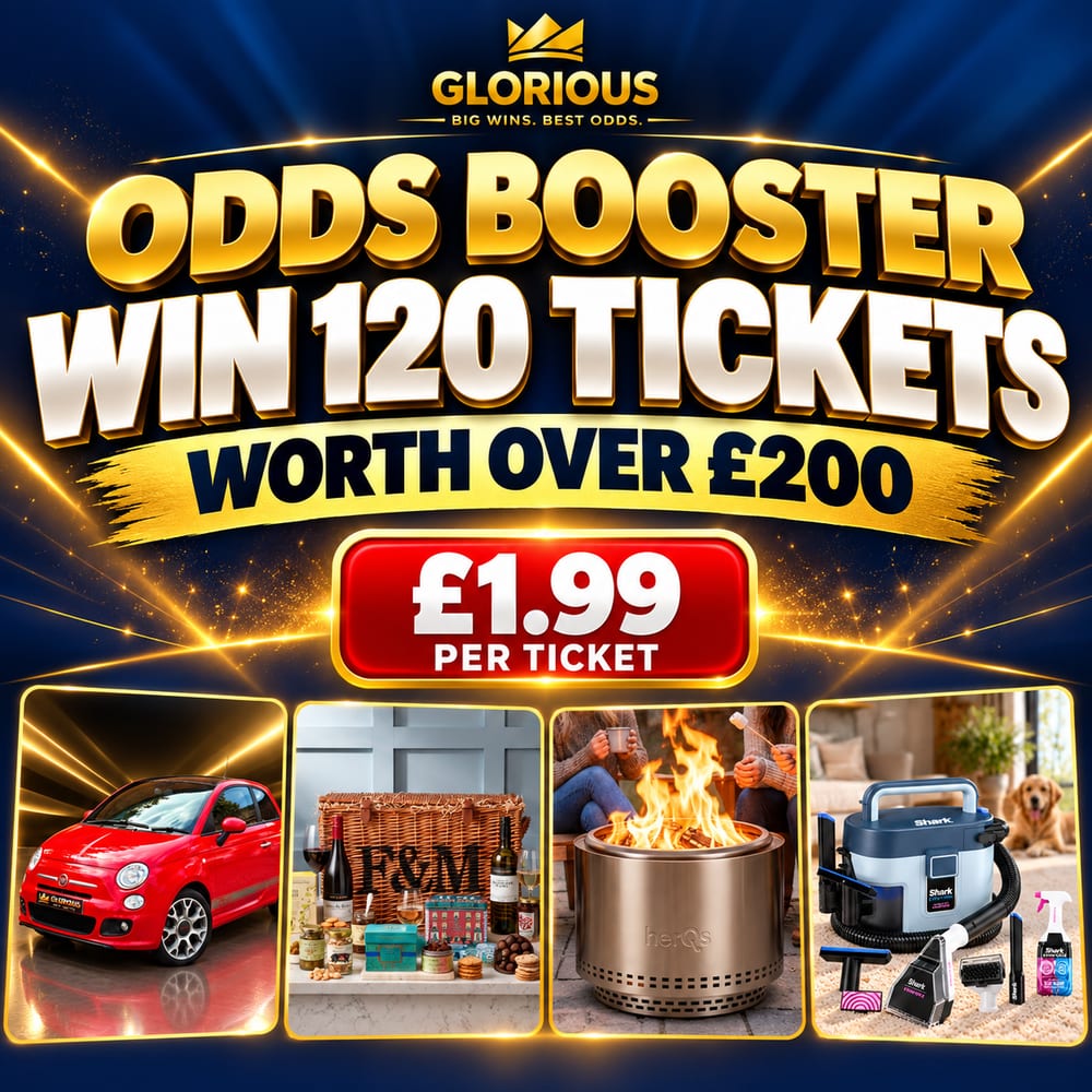 ODDS BOOSTER: WIN 120 TICKETS WORTH OVER £200