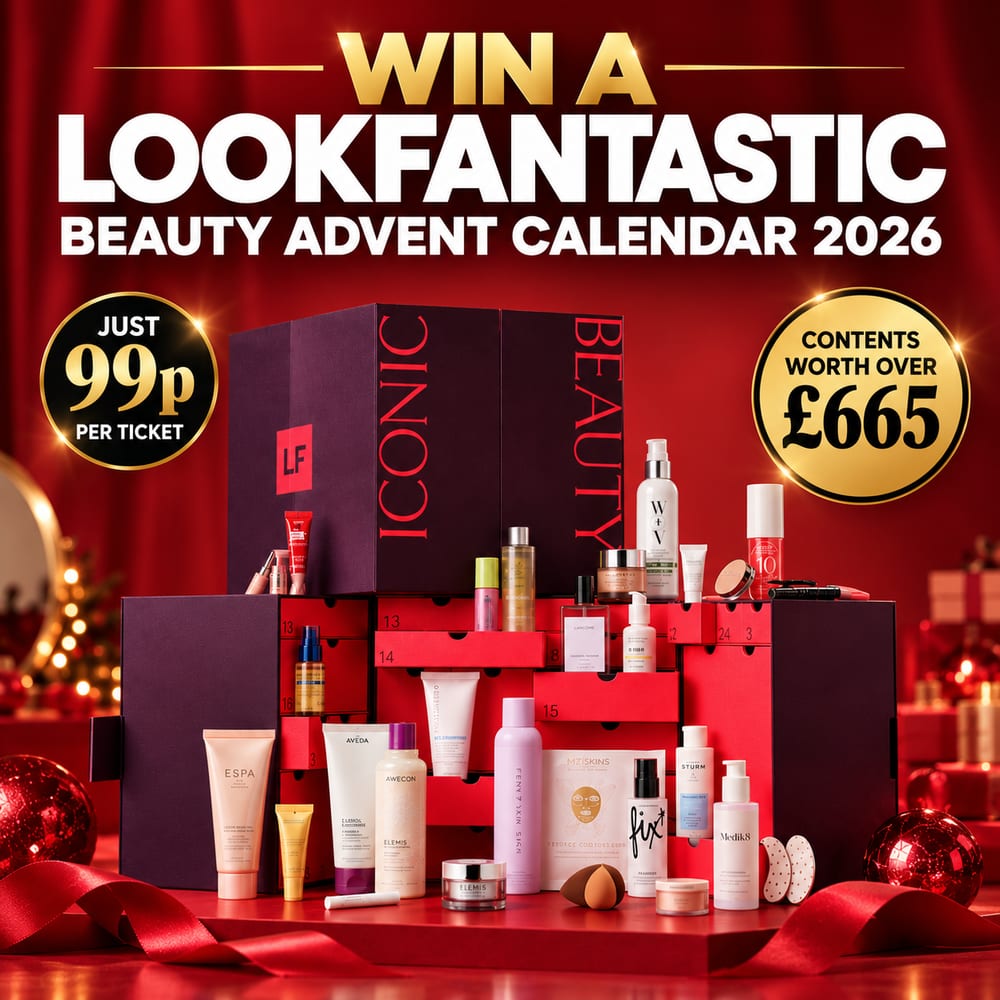 WIN THE LOOKFANTASTIC BEAUTY ADVENT CALENDAR 2026