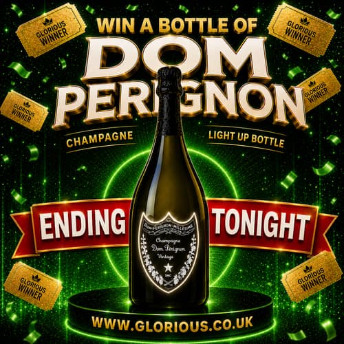 Win This Dom Perignon Champagne (Light Up Bottle)