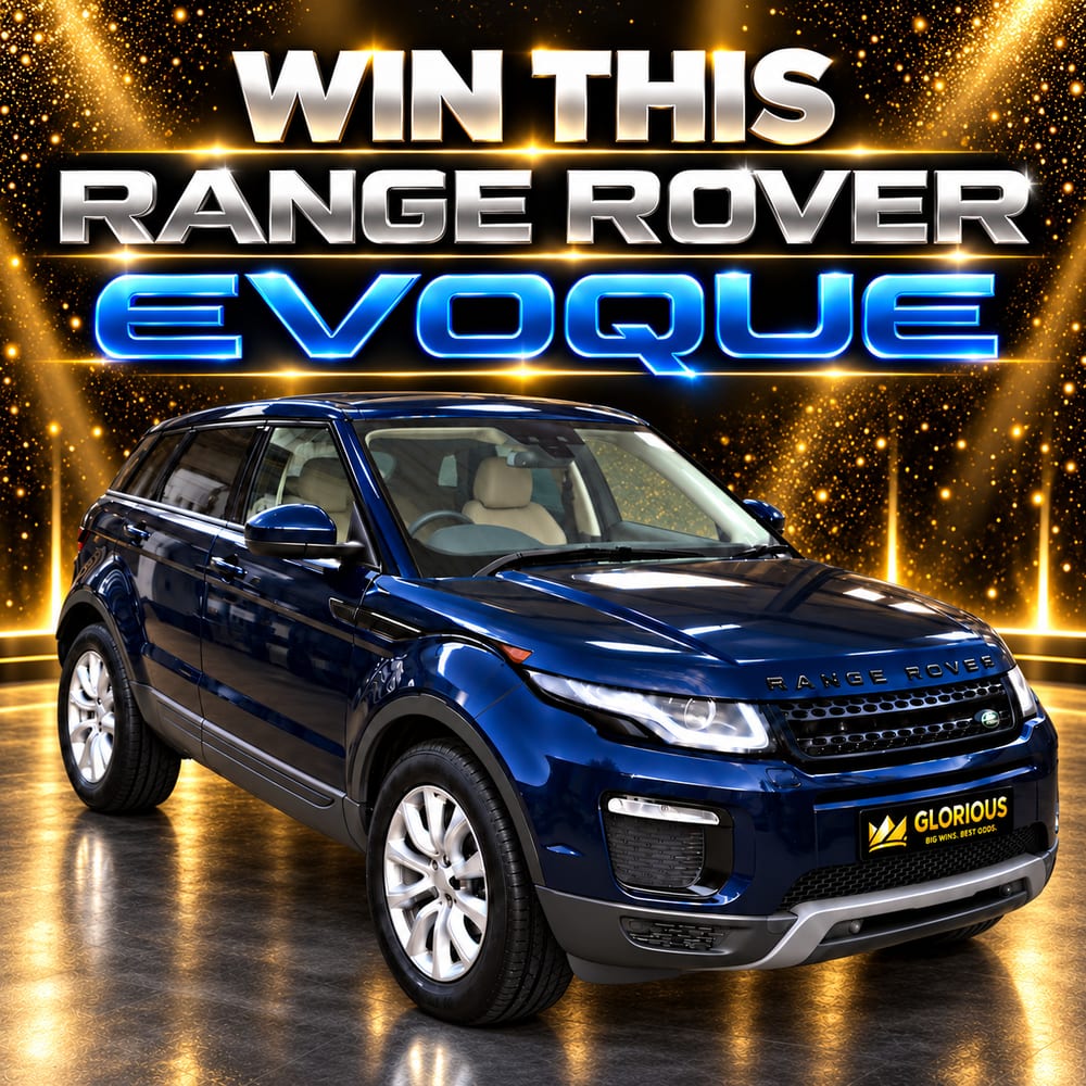 WIN THIS STUNNING RANGE ROVER EVOQUE