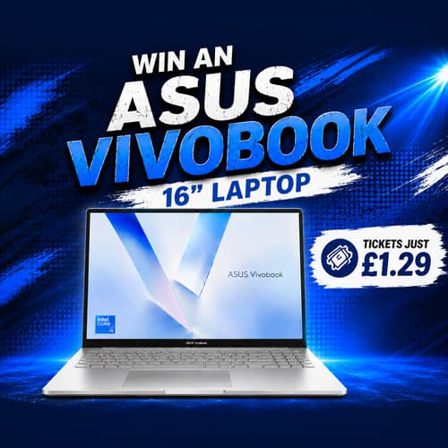 Win an Asus Vivobook 16" HD Laptop